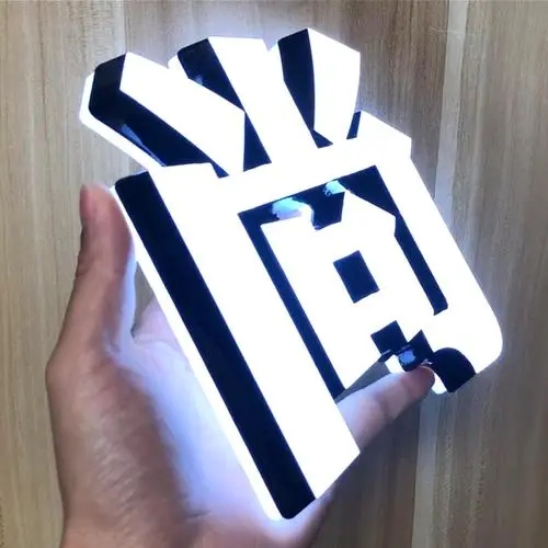 成都廣告樱桃在线视频观看外露發光字的製作程序